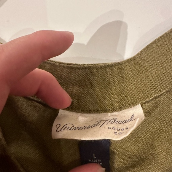 Green Universal Thread Dress Size L - Picture 3 of 4